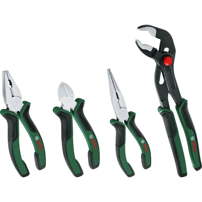 Bosch (1600A02W7K) 4 шт Набір плоскогубців