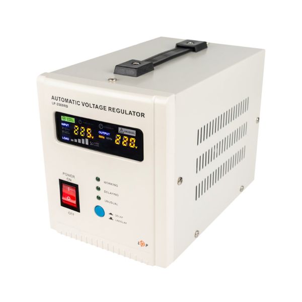 Стабілізатор напруги Logicpower LP-2500RD (1500Вт/7ступ)