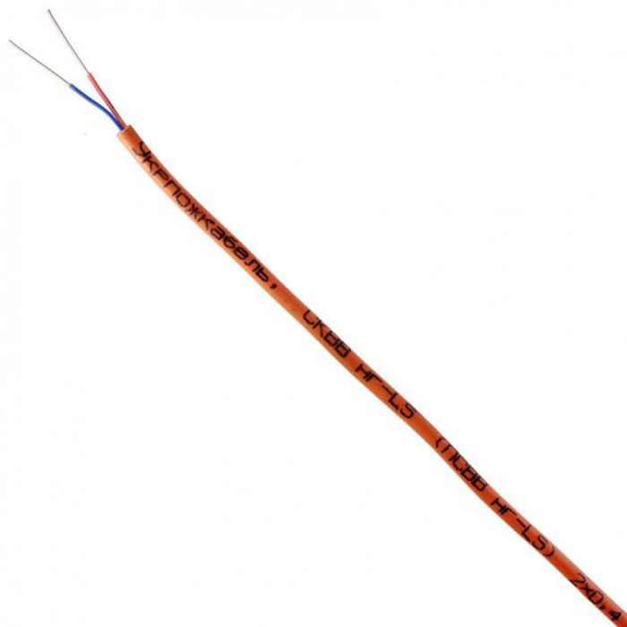 Вогнестійкий кабель УкрПожКабель СКВВтнг-LS (ПСВВтнг-LS) 2х0.4 (1 метр)