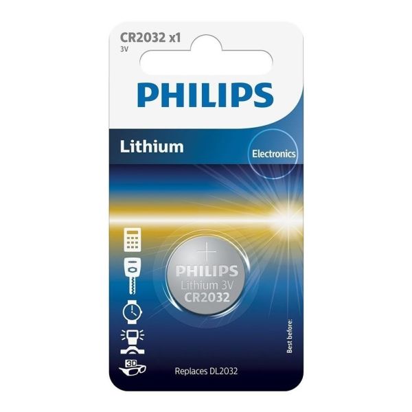 Батарейка Philips Lithium CR 2032 BLI 1