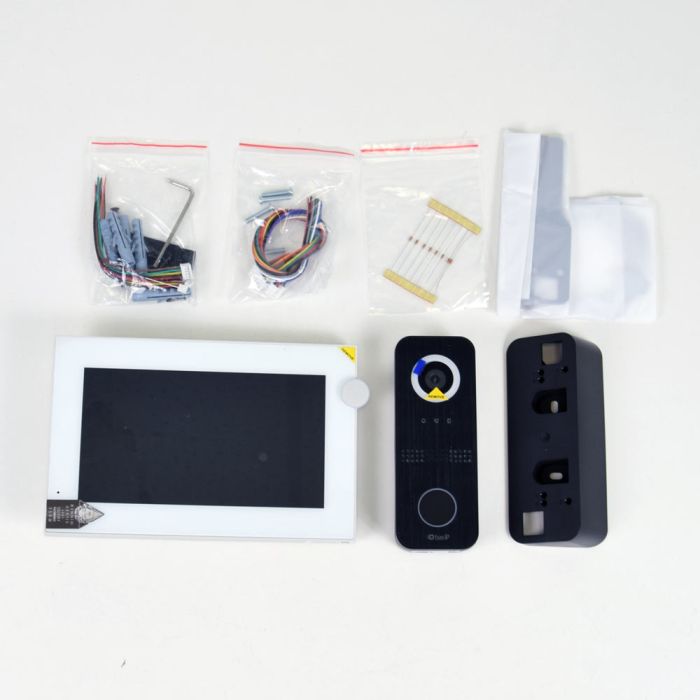 IP-комплект домофону Bas-IP BAS KIT AV-06 black + AZ07LL white