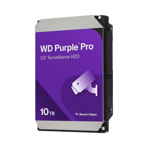 Жорсткий диск 10TB Western Digital WD Purple Pro WD102PURP для відеоспостереження з AI