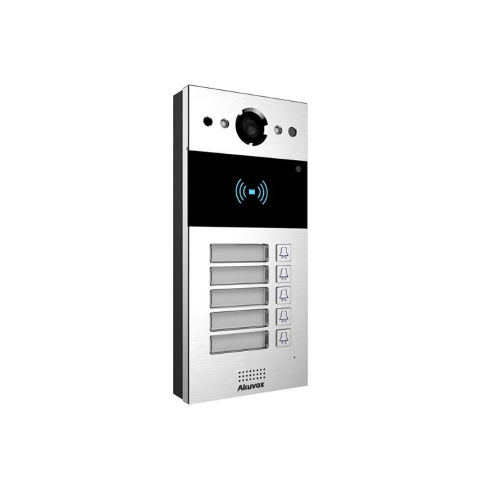 IP-панель виклику 2 Мп Akuvox R20B X5 On-Wall на 5 абонентів