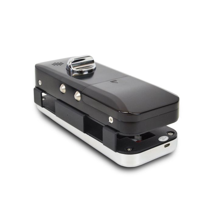 Smart замок ZKTeco GL300 left для скляних дверей зі сканером відбитку пальця і зчитувачем Mifare