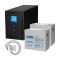 Комплект резервного живлення: Kraft PSW2000VA/1600W(LCD)24V UPS + гелева батарея 1143 Вт*г