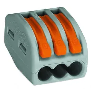 Wago 222-413 Клема 3-контактна