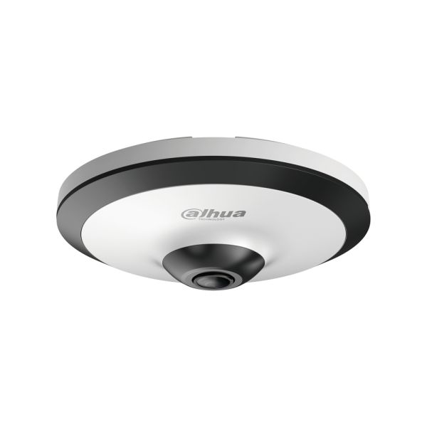 HDCVI відеокамера Fisheye 5 Мп Dahua DH-HAC-EW2501P з вбудованим мікрофоном для системи відеонагляду