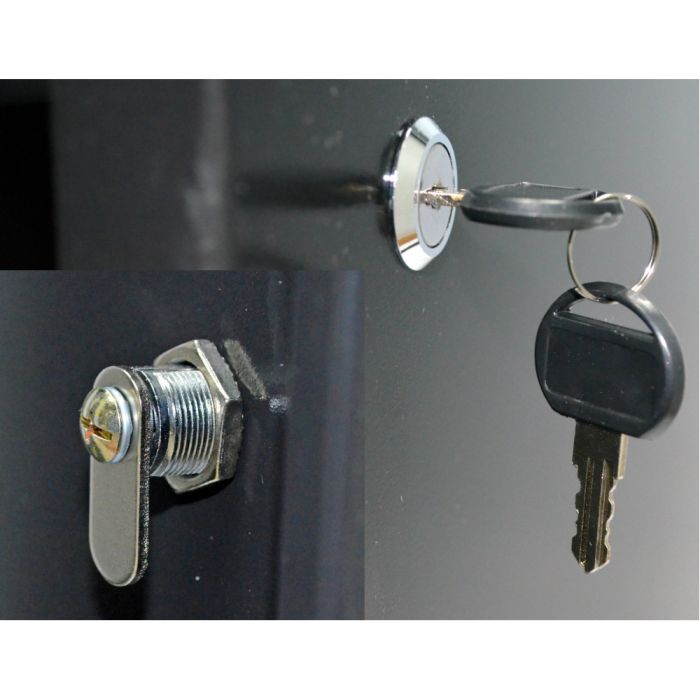 Шафа серверна CMS 18U 610 х 675 UA-MGSE1866MB для мережевого обладнання