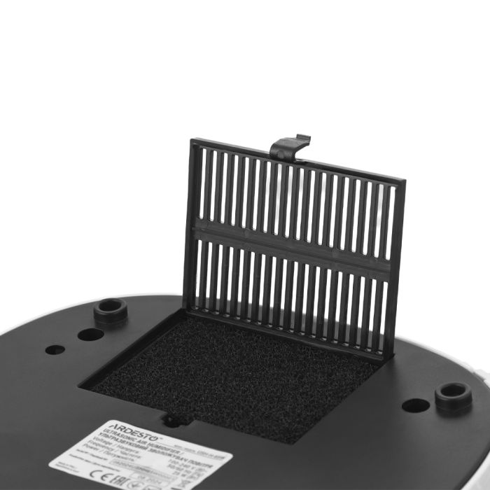 Зволожувач повітря ARDESTO USH-H-65W до 40м² ультразвуковий з пультом дистанційного керування, білий