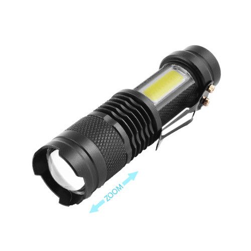Ліхтар Police 525/8468-XPE+COB, Li-Ion акумулятор, zoom, ЗП microUSB, Box