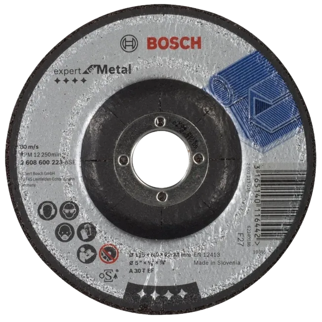 Bosch 125 x 6 мм (2608600223) Обдирний круг для металу