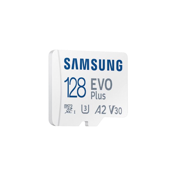Карта пам'яті Samsung Evo Plus microSDXC 128GB UHS-I U3 V30 A2 + SD адаптер (MB-MC128SA/EU)