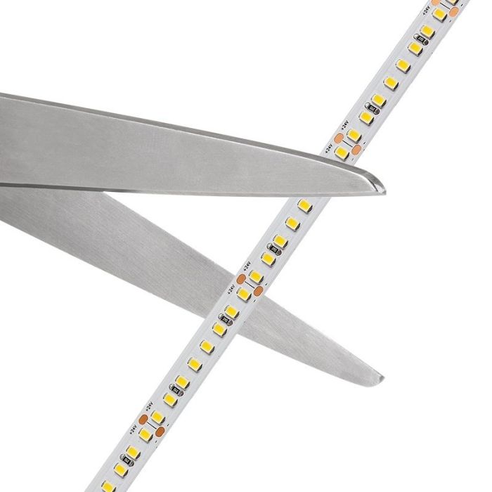 Світлодіодна стрічка Lightwell 2835 120LED 24V 4000k 5mm White 10 метрів