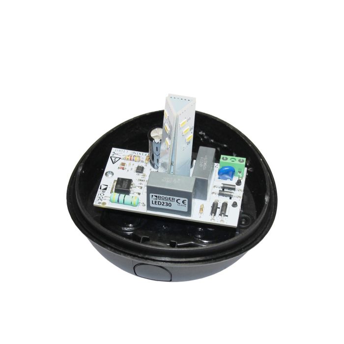 Сигнальна лампа Roger R92/LED230 з платою модуляції світлових спалахів 230В
