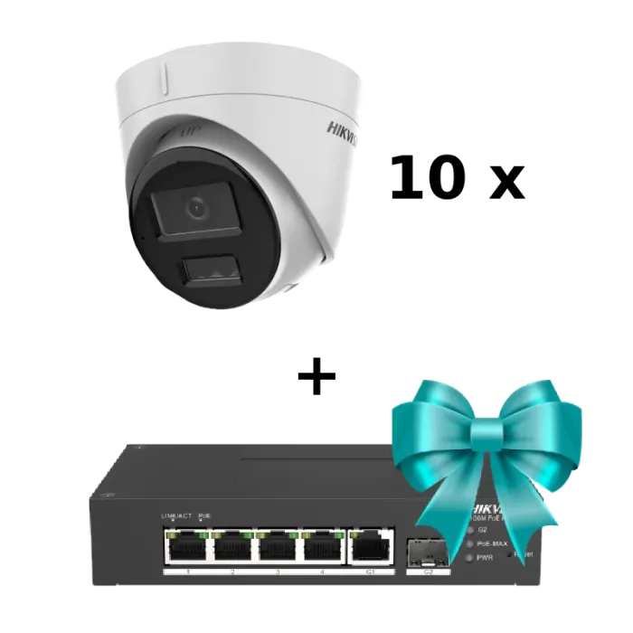 DS-2CD1343G2-LIUF 4МП (4мм) із мікрофоном IP відеокамера Hikvision