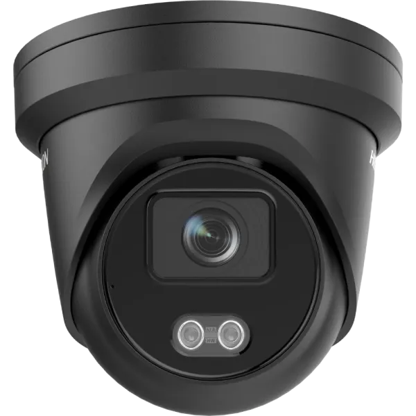 DS-2CD2347G2-LU(C) Black (2.8мм) 4 MP ColorVu Turret IP