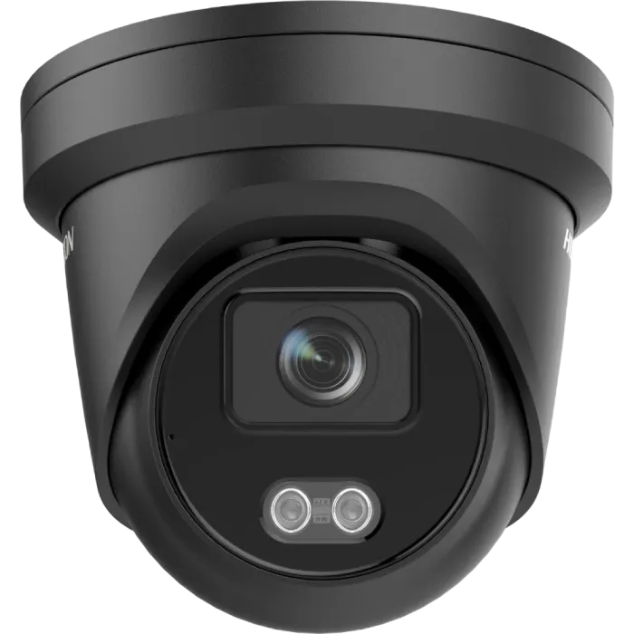 DS-2CD2347G2-LU(C) Black (2.8мм) 4 MP ColorVu Turret IP