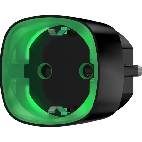 Socket black EU Розумна розетка