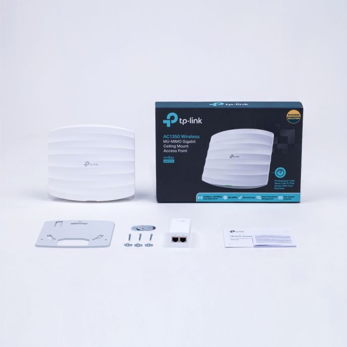 Точка доступу TP-Link AC1350 EAP225 V3 гігабітна з кріпленням на стелю