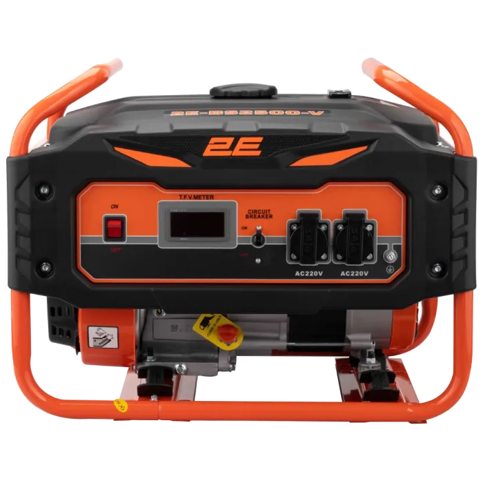 2E 2E-BS2500-V Генератор бензиновий 220В (1 фаза) 2/2.2кВт ручний старт