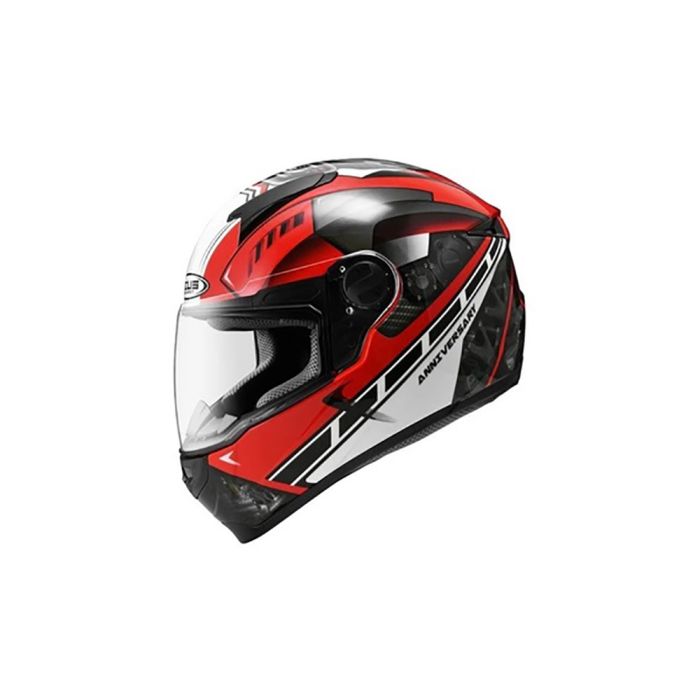 Мотошолом інтеграл Zeus ZS-811 AL41 червоно-білий (розмір S)