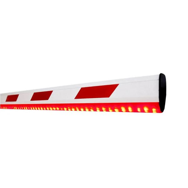 Стріла для шлагбаума ZKTeco BG1000 LED Boom довжиною 3 метри з LED підсвіткою