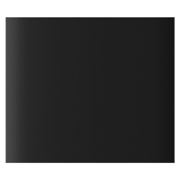 Кнопка Ajax CenterButton (1-gang) vertical black для одноклавішного вимикача