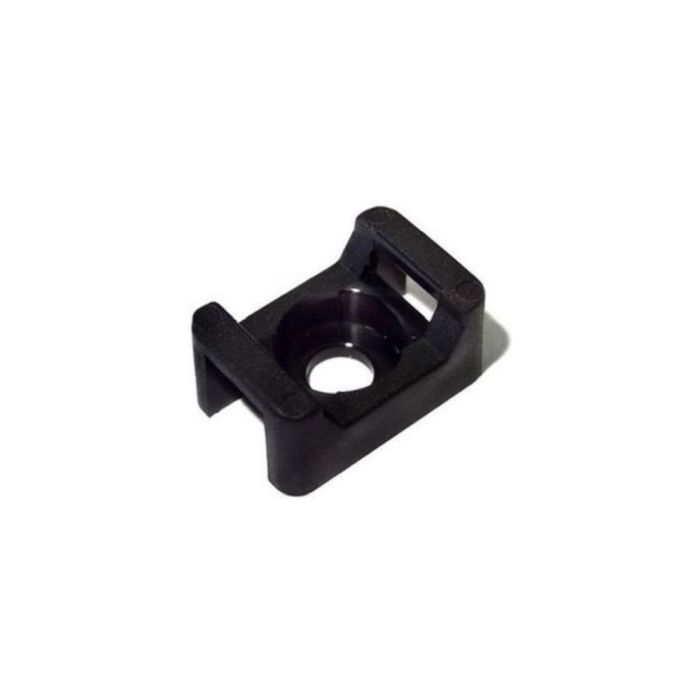 Монтажний комплект: Стяжка Relfix 4 x 250 мм (100 шт/уп) чорна + Майданчик для стяжки під дюбель 13 x 18 мм чорний (100шт) + Дюбелі швидкого монтажу 6 x 40 мм потай (100 шт/уп)