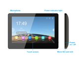 IP відеодомофон монітор I-home IZB10W чорний