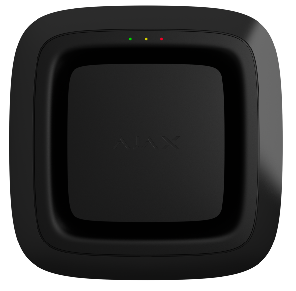 Бездротовий адресний пожежний оповіщувач звуковий Ajax EN54 FireProtect (Sounder) Jeweller Black (118603.278.BL1)