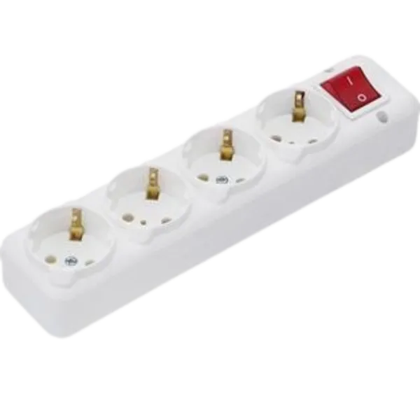 NA-UEA 4-гнізда з кнопкою Колодка