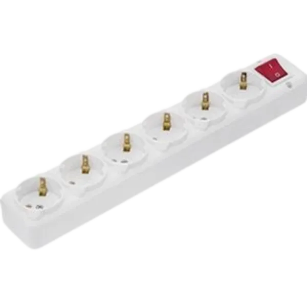 NA-UEA 6-гнізда з кнопкою Колодка