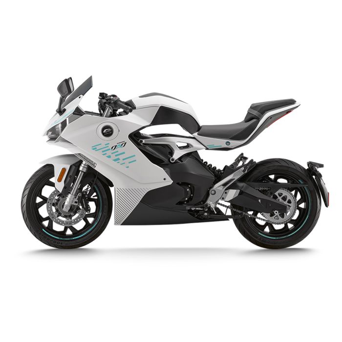 Електроскутер QJ motor 5000D mid-drive 72V 60Ah white (DC7)