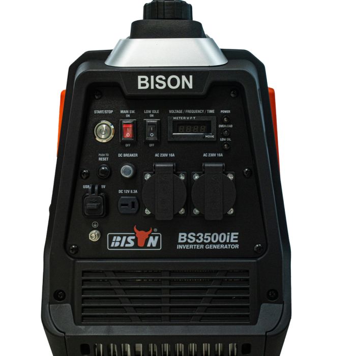 Інверторний генератор бензиновий BISON BS3500iS максимальна потужність 3.5 кВт