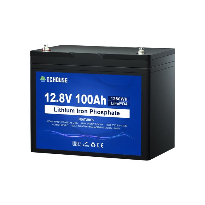 Акумулятор LiFePO4 DC HOUSE 12.8V 100Ah Bluetooth (ECO-LFP1210003)
