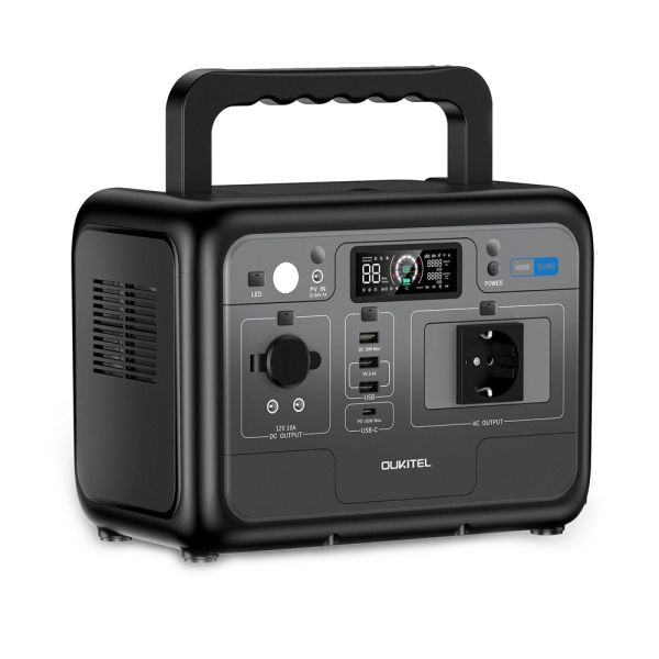 Портативна зарядна станція OUKITEL P800E PLUS 800Вт 512Вт⋅год LiFePO4
