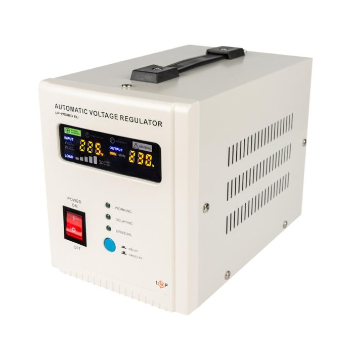 Стабілізатор напруги Logicpower LP-1750RD EU (1000Вт/7 ступ)