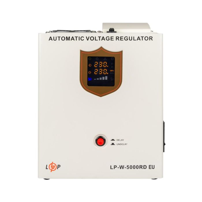 Стабілізатор напруги Logicpower LP-W-5000RD EU (3000Вт/7 ступ)
