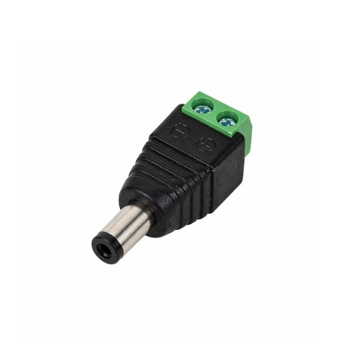 Роз'єм Power jack 2.1*5.5mm ATIS під затискач C (male)