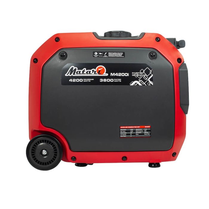 Інверторний бензиновий генератор MATARI M4200I максимальна потужність 4.2 кВт