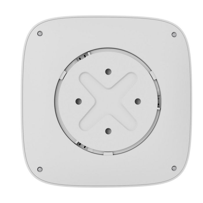 Бездротовий пожежний датчик Ajax FireProtect 2 SB white з сенсорами диму і температури з вбудованими батареями
