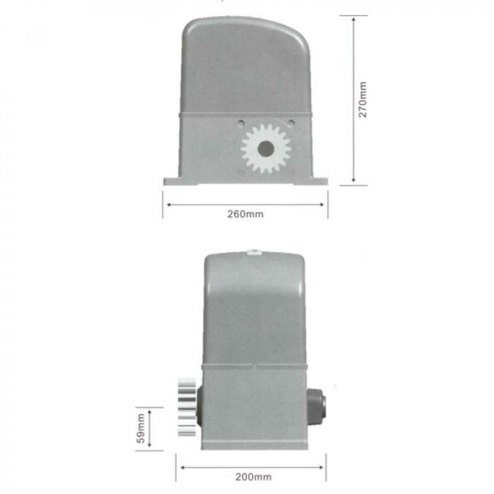 Автоматика для відкатних воріт GANT IZ-600
