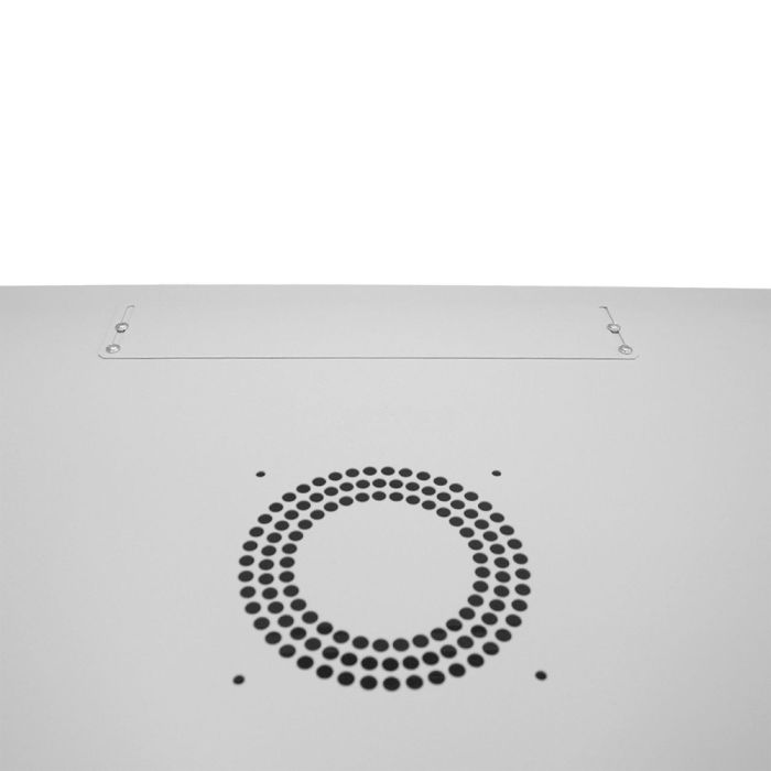 Шафа серверна SteelNet 6U 600 x 450 для мережевого обладнання (скло, сірий)