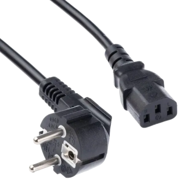 С13-CEE 7/7 Шнур живлення 1.8 м, 0.75 мм2, Kingda