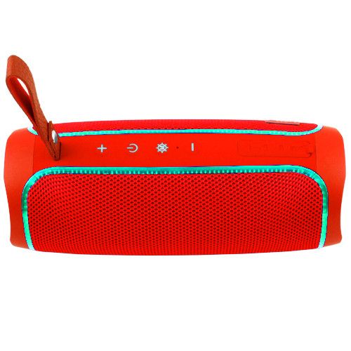 Bluetooth-колонка TG287, lightshow party, speakerphone, радио, red