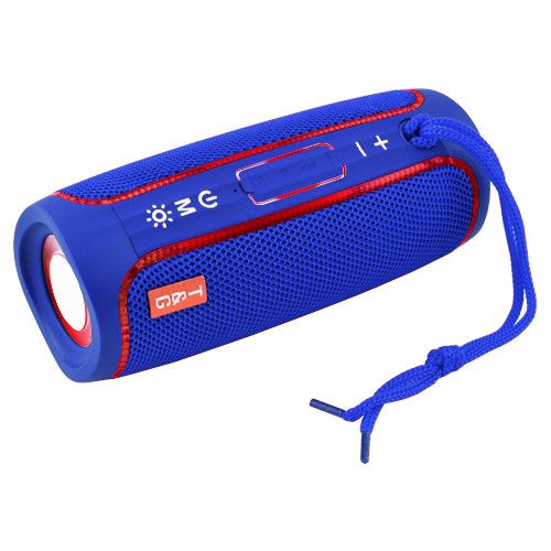Bluetooth-колонка TG288 з RGB ПІДСВІЧУВАННЯМ,  speakerphone, радіо, blue