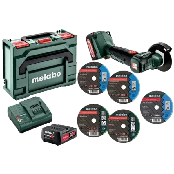 Metabo PowerMaxx CC 12 BL (600348500) Акумуляторна болгарка