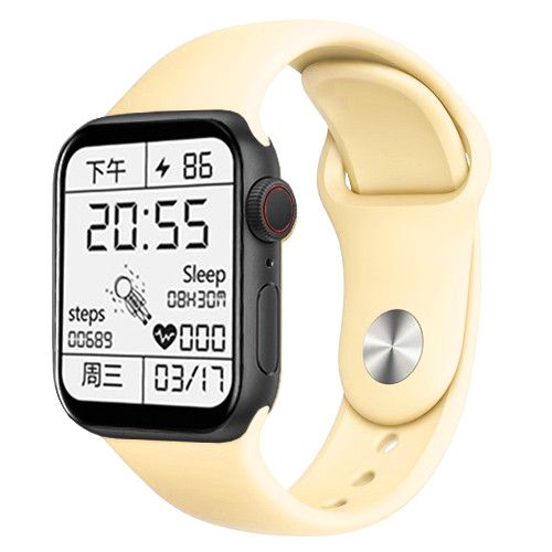 Smart Watch Series 6 Z32 PRO, 44mm Aluminium, 2 ремінця, yellow/color