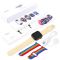 Smart Watch Series 6 Z32 PRO, 44mm Aluminium, 2 ремінця, yellow/color
