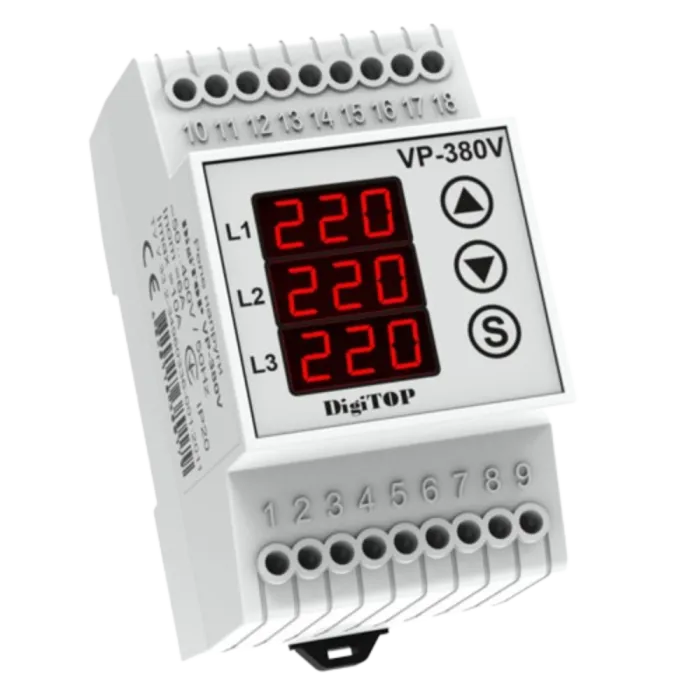 VP-380V DigiTop Реле напруги
